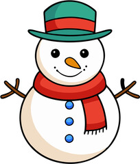 Cuteee Kawaiii Snowman Holdin...