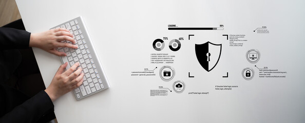 Cyber security protects against breaches, hacks, and network attacks using strong infrastructure...