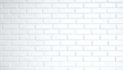 Fototapeta premium Seamless white brick wall texture