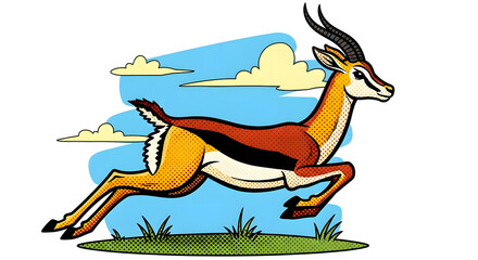 antelopein the forest