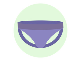 Jockstrap icon. Fashion symbol icon vector. Solid vector icons. Flat illustration concept.