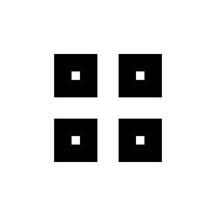 QR Code Icon for Digital Scan and Information Access