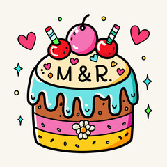 birthday cake with candle