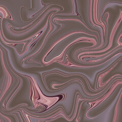 Elegant pink and taupe marble swirl texture with smooth abstract curves and liquid flow design, ideal for modern background, art, pattern, texture, abstract themes.