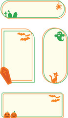 Halloween Text Box Frame 