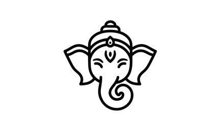 Obraz premium Ganesha's vibrant Diwali celebration, created with AI, PNG