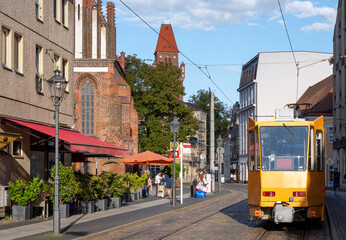 Cottbus (Brandenburg) Altstadtszene