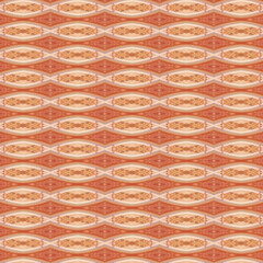 Repeating pattern of warm tones with intricate texture and diamond symmetry. A perfect abstract background for modern design projects.