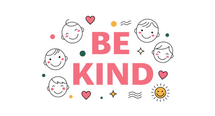 Be kind text