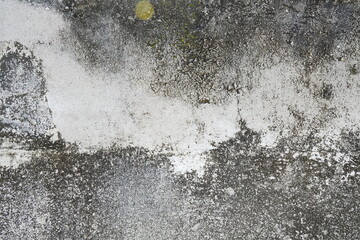 Old wall or Asphalt texture background. concrete cement background that is faded and creaking due to age. Rough Pebble stone or terrazzo background texture