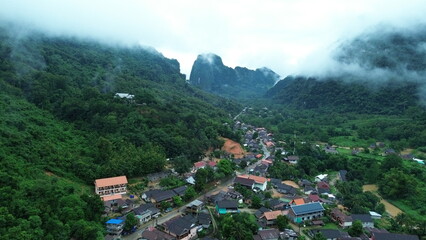 view from the mountain