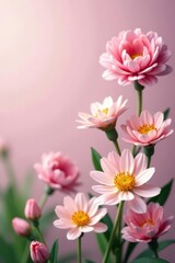 Fototapeta premium Soft mimosa flower backdrop, ideal for Easter or spring designs , floral design, floral background, bloom
