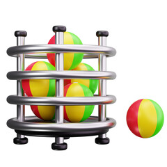 Toy Ball Cage