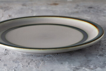 Tema Deep Dinner Plate Copenhagen Denmark Scandinavian Stoneware 1980s Vintage