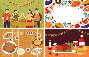 Thanksgiving Dinner Celebration Set