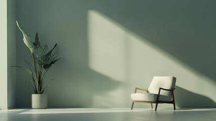 Modern Minimalist Living Room Interior