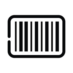 Barcode icon design template