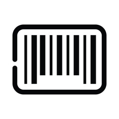 Barcode icon design template