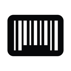 Barcode icon design template