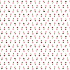 Pastel flowers  seamless background 