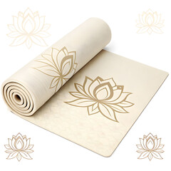 Serenity Candle with Yoga Mat