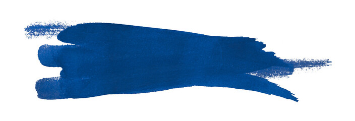 blue watercolor background. Artistic hand paint. Isolated on transparent background.
