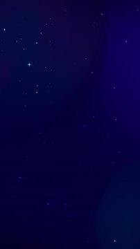 Glowing Sparkle Starry Night Sky Digital Backdrop Illustration Background
