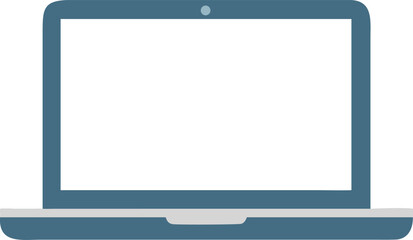 Fototapeta premium laptop isolated on white background