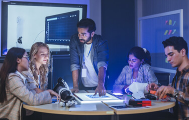 Innovative Team Testing Advanced Robotic Prosthetic Arm