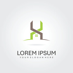 Fototapeta premium home and real estate logo design