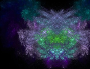 Imaginatory fractal abstract background Image