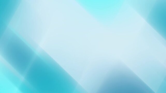Soft Abstract Turquoise Light Leak Effect Background with Geometric Shapes