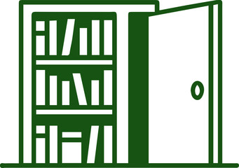 Hidden World of Knowledge Behind the Bookshelf Door Unveiling Secrets