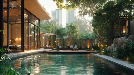 Vibrant bangkok cityscape with temples and street life, travel inspiration