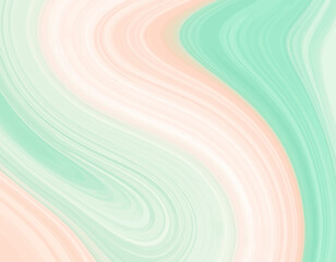 Fototapeta premium Abstract Swirls of Pink and Green Marble Texture.