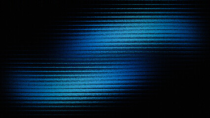 Abstract glowing blue light streaks creating a dynamic s shape on a dark background