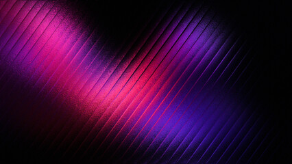 Abstract diagonal light streaks of vibrant pink and purple glowing on a dark background with subtle texture
