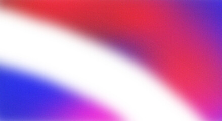 This abstract image features a smooth gradient blending vibrant red, deep blue, and rich purple tones. The soft diffusion of color creates an ethereal and modern aesthetic.