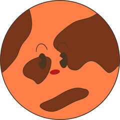 Illustration of mars