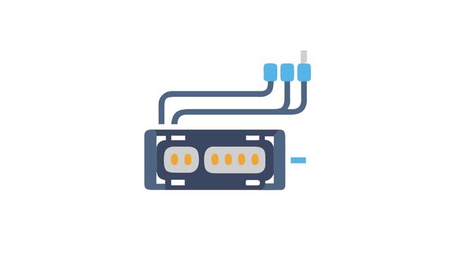  Surge Protector Icon for Electrical Safety