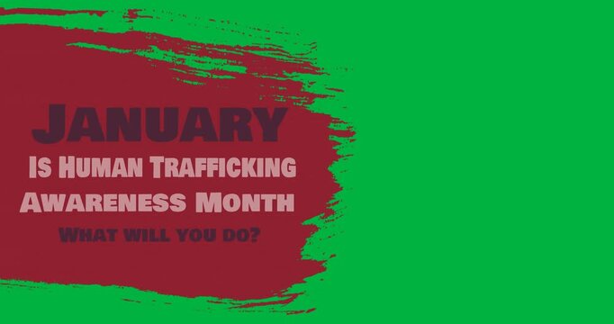 National Human Trafficking's Awareness Month Human Trafficking Human Rights Awareness crime abuse