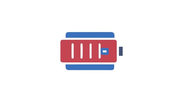  Battery Charge Controller Icon for Energy Management