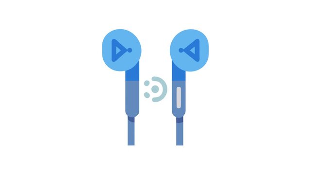  Bluetooth Earphones Icon for Wireless Listening