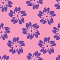 Fototapeta premium seamless floral pattern