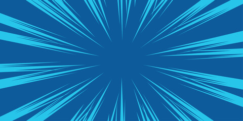 Comic book background. Pop art motion rays background for magazine, cover, ad, banner, website. © Khalil
