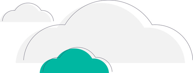 Vector illustration of an abstract background with a circle