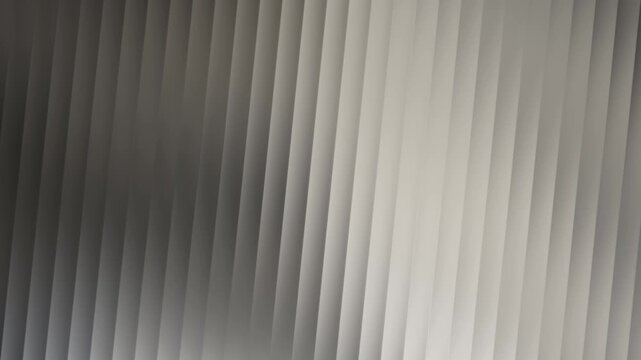 Abstract background with vertical metallic blinds and soft light