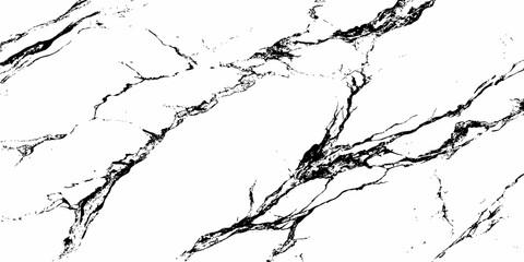 Elegant white marble texture with fine black veins, natural stone pattern for interior design, background, or product presentation. High-resolution abstract surface, modern and minimalistic style.