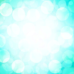abstract blue  bokeh background