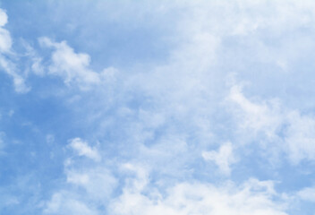 blue sky with clouds